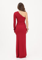 PATRIZIA PEPE Abito lungo monospalla rosso da donna 2A3012JZ26 R894 PATRIZIA PEPE 