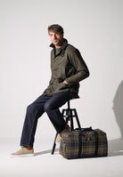 BARBOUR Giubbotto Bedale Check marrone da uomo 252MMWO0288 OL91 BARBOUR 