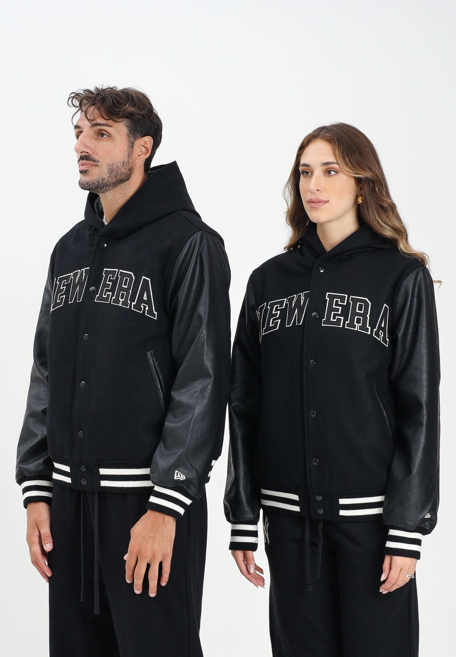 NEW ERA Bomber Varsity New Era nero per uomo e donna 60684379 . NEW ERA 