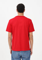 TOMMY HILFIGER T-shirt a manica corta rossa da uomo con logo MW0MW41456 XLD TOMMY HILFIGER 