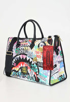 Shopper THE RIZZ CREAM PYRAMID DUFFLE bianca da donna 910D6601NSZ . SPRAYGROUND 
