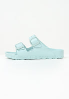 BIRKENSTOCK Ciabatte Arizona EVA verde acqua per bambino e bambina 1026753 . BIRKENSTOCK 