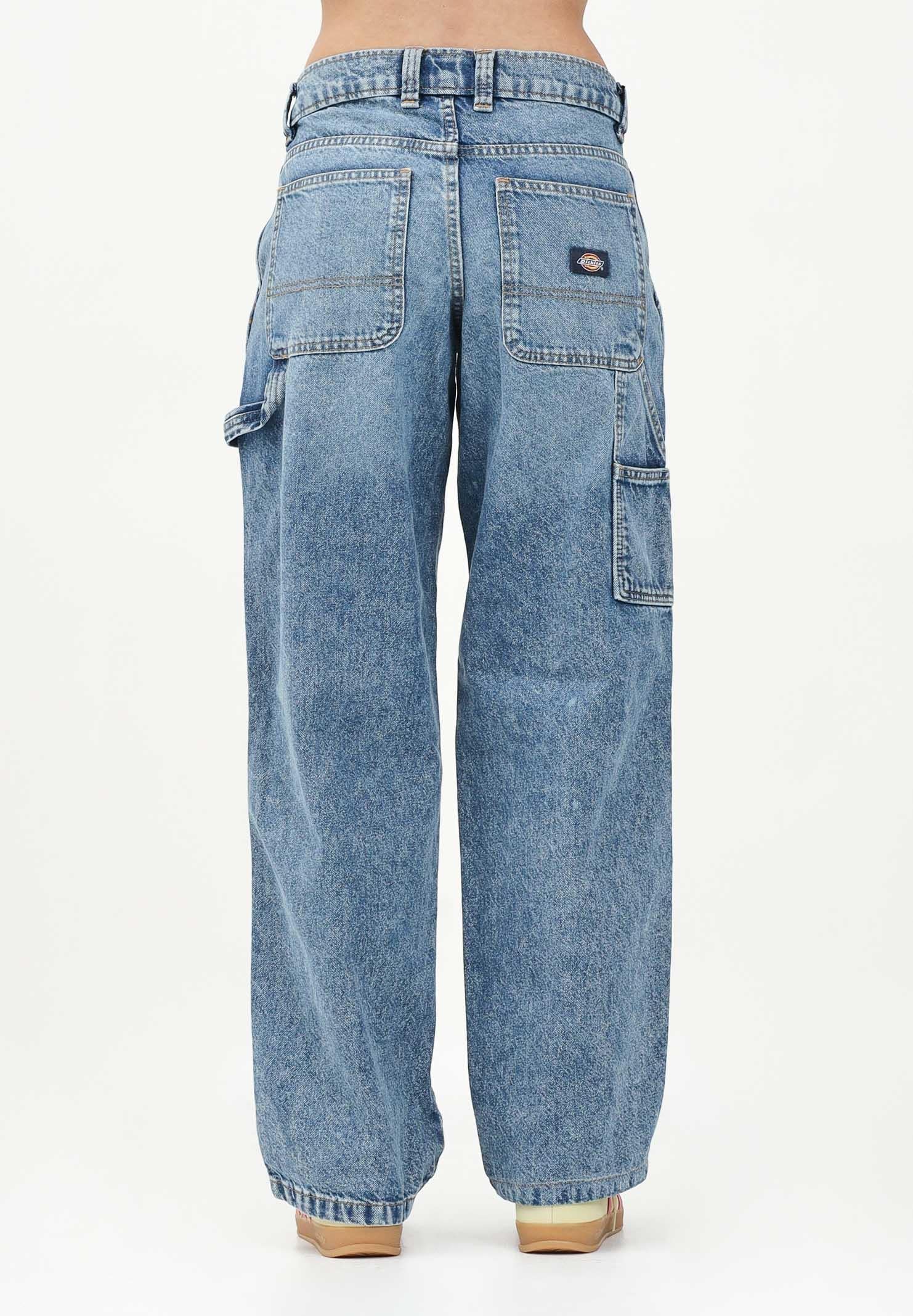 DICKIES Jeans Carpenter Stevensville in denim da donna DK0A863SK211  DIckies 