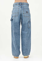 DICKIES Jeans Carpenter Stevensville in denim da donna DK0A863SK211  DIckies 
