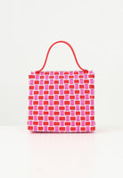 MARNI Borsa a mano Joy Macro fucsia e rossa da donna M01481M00IW 0MC69 MARNI 
