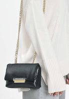 ARMANI EXCHANGE Borsa a tracolla in vernice verde da donna XW000357AF17239 U7304 ARMANI EXCHANGE 