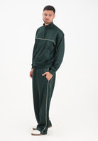 LACOSTE Pantalone sportivo verde da uomo in raso loose fit XH5685 YZP LACOSTE 