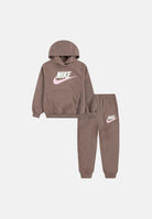 NIKE Tuta Club Chenille Fleece marrone da neonato 66N599 J1C NIKE 