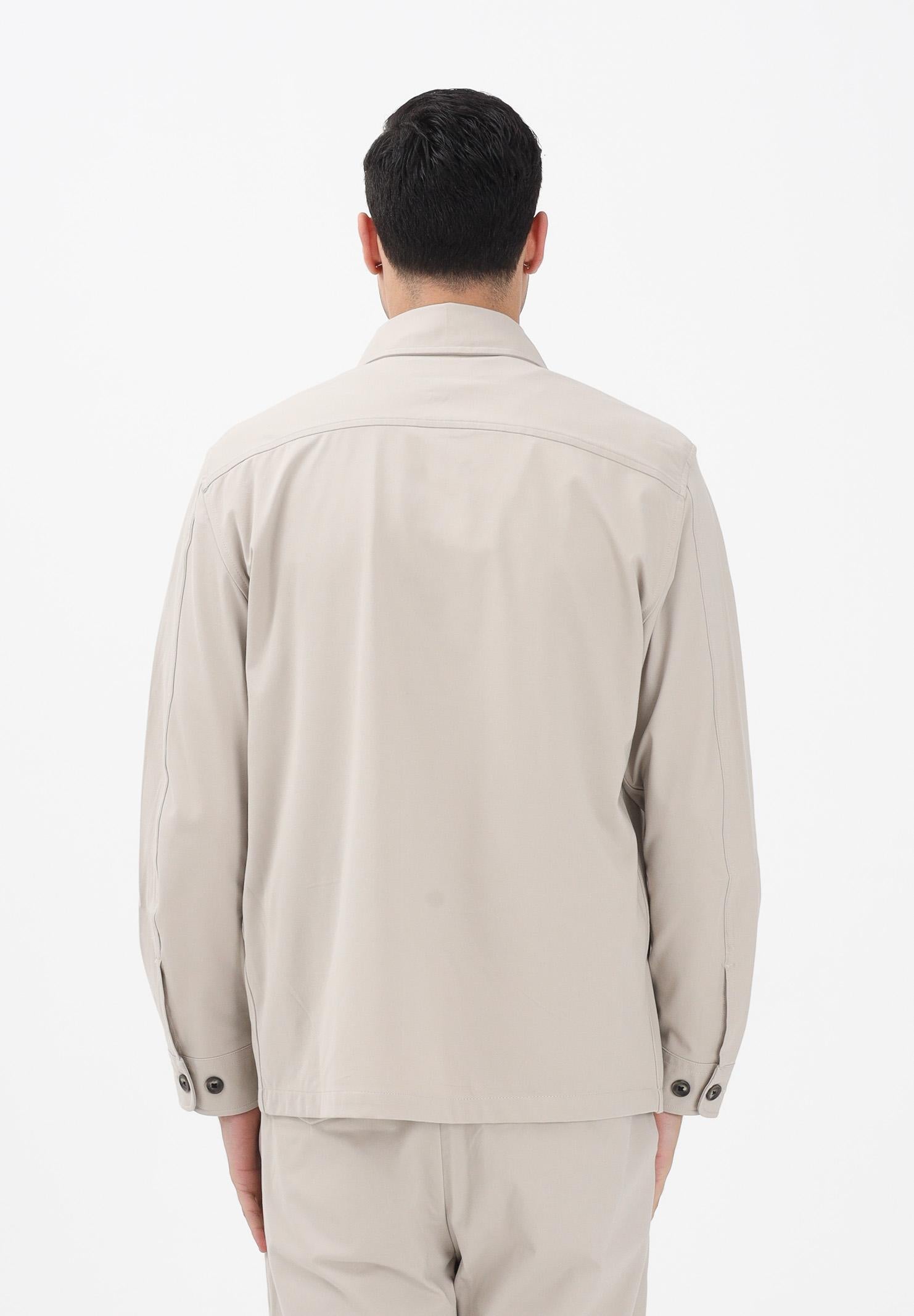 SELECTED HOMME Camicia a manica lunga beige da uomo 16099821 PUCA SELECTED HOMME 