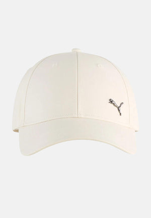 PUMA Cappello con visiera ESS Metal PUMA Cat panna per uomo e donna 025994 10 PUMA 