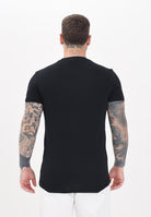 DSQUARED2 T-shirt a manica corta nera per uomo e donna con patch logo D9M205720 001 DSQUARED2 