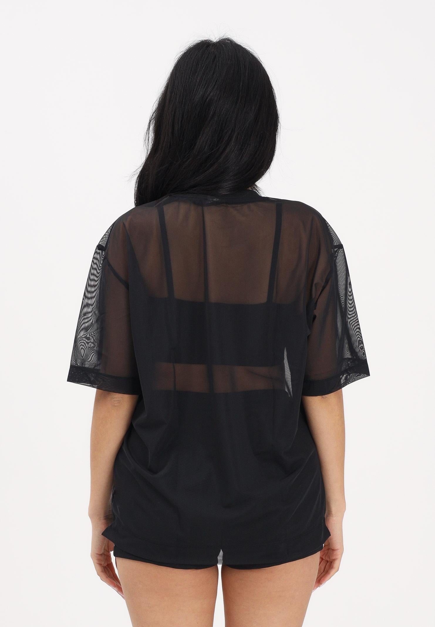 ADIDAS PERFORMANCE T-shirt a manica corta nera da donna in rete JM3737 . ADIDAS PERFORMANCE 