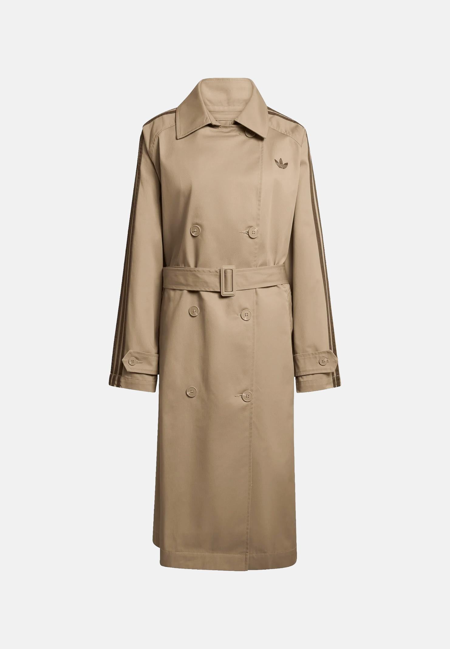 ADIDAS ORIGINALS Trench TWILL beige da donna KD3734 . ADIDAS ORIGINALS 