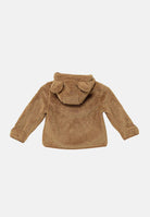 THE NORTH FACE Felpa con zip Campshire marrone da neonato NF0A88VWBQ81  THE NORTH FACE 