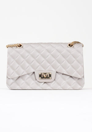 MARC ELLIS Borsa a tracolla Flat Falcon M grigio perla da donna FLAT-FALCON-M TALIGO MARC ELLIS 