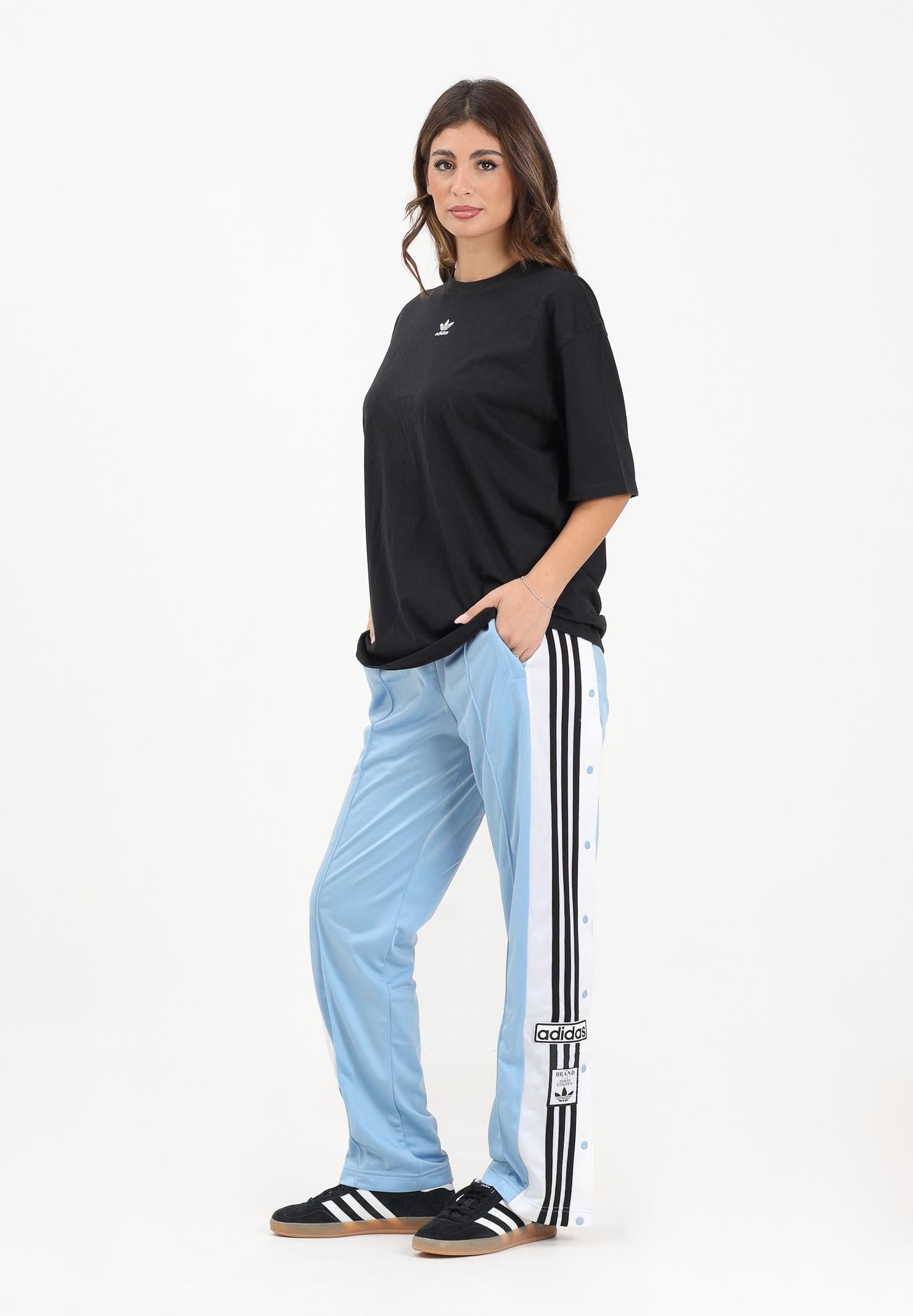 ADIDAS ORIGINALS Pantalone sportivo Adibreak azzurro da donna JV7513 . ADIDAS ORIGINALS 
