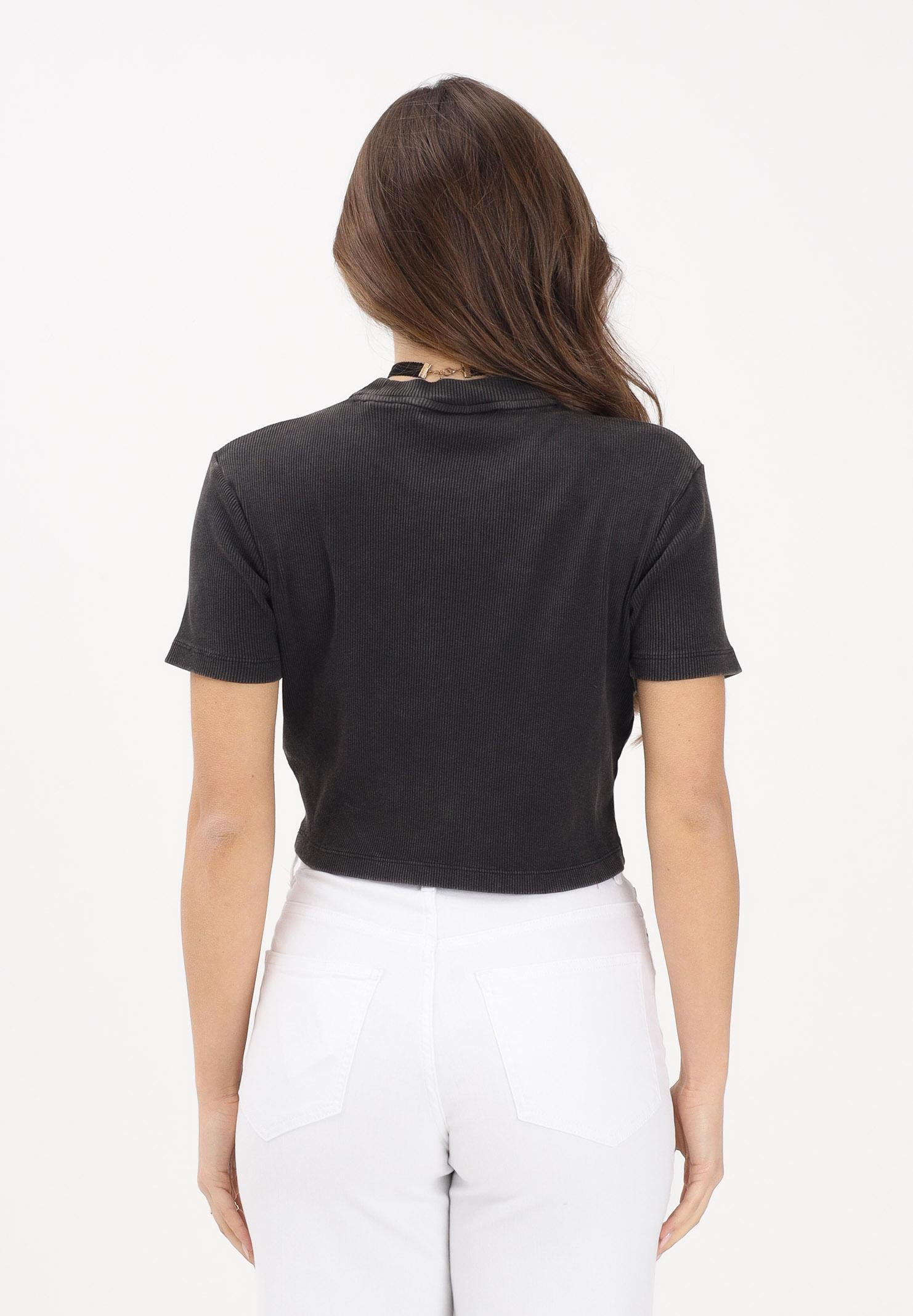 DICKIES T-shirt a manica corta Plentywood nera da donna DK0A866FBLK1 . DIckies 