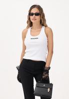 PATRIZIA PEPE Canotta bianca da donna con logo 8M1617J216 W103 PATRIZIA PEPE 