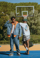 VANS Jeans Skate Check-5 Loose in denim camouflage da uomo VN000PH8CDX1 . VANS 