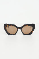 CRISTIAN LEROY Occhiali da sole marroni da donna con montatura cat-eye 700233 03 CRISTIAN LEROY 