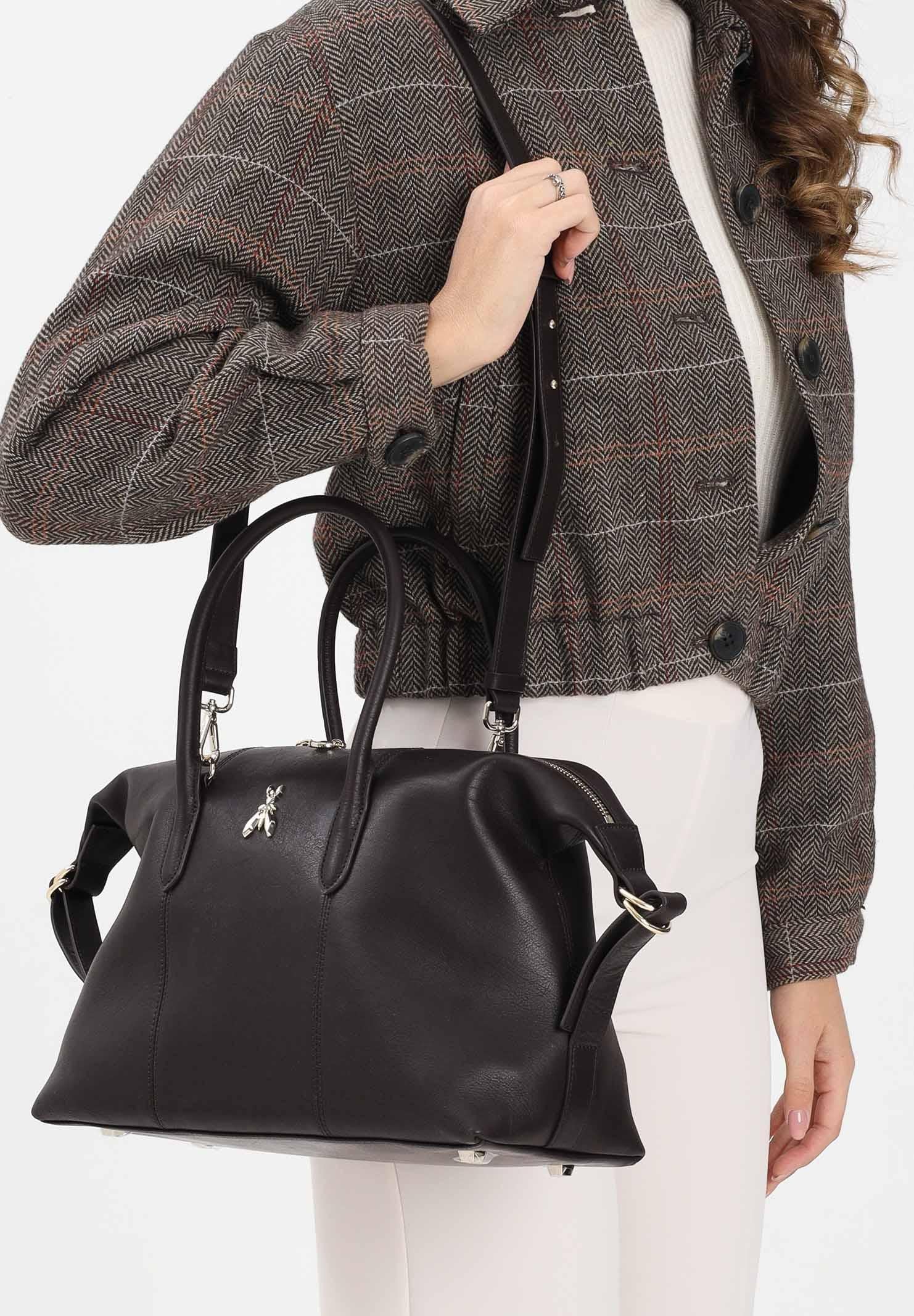 PATRIZIA PEPE Shopper New Business marrone da donna 2B0145L162 B856 PATRIZIA PEPE 