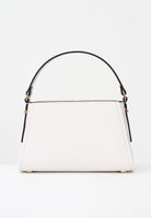 ELISABETTA FRANCHI Borsa a spalla latte da donna con logo BS36A56E2 DZ9 ELISABETTA FRANCHI 