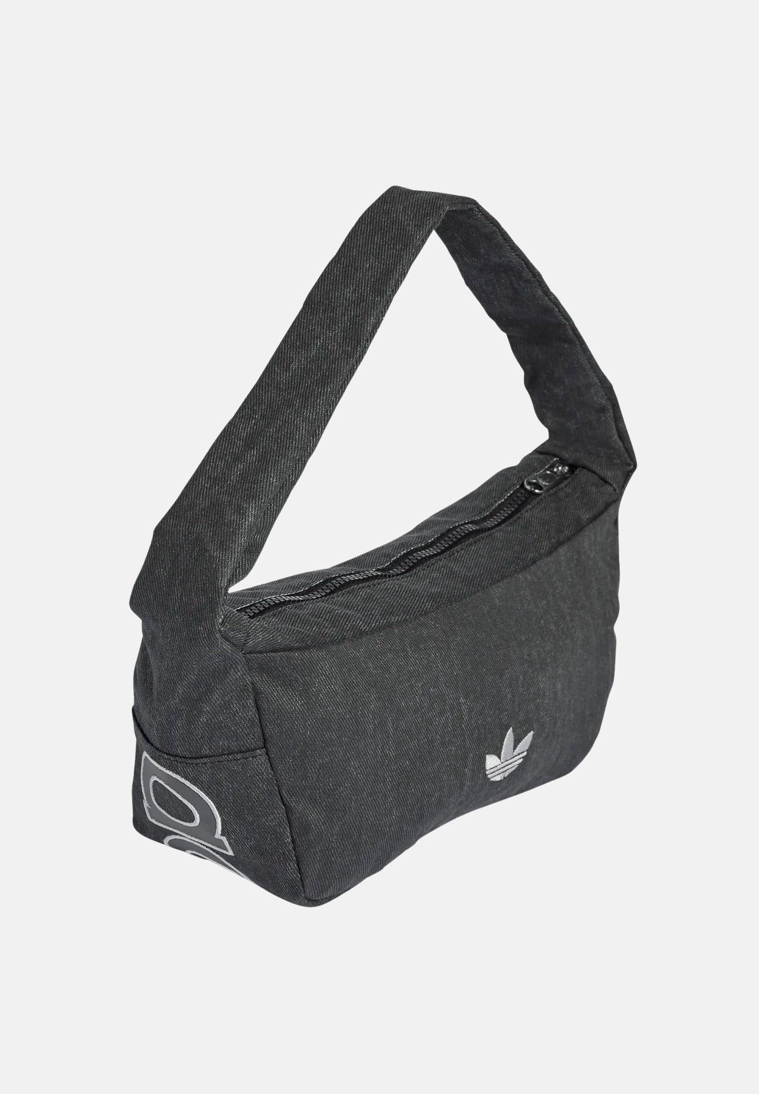 ADIDAS ORIGINALS Borsa a spalla Washed Effect nera da donna KE0683 . ADIDAS ORIGINALS 