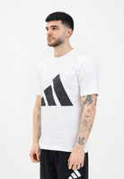 ADIDAS PERFORMANCE T-shirt a manica corta Essentials Big Logo bianca da uomo JE8943 . ADIDAS PERFORMANCE 