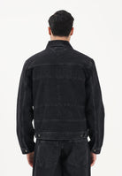 TOMMY JEANS Giubbotto in denim nero da uomo DM0DM22670 1BZ TOMMY JEANS 