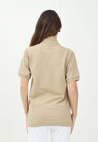 LACOSTE Polo beige per uomo e donna con patch logo coccodirllo 1212 02S LACOSTE 