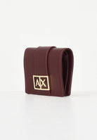 ARMANI EXCHANGE Portafogli bordeaux da donna con logo XW000360AF12039 UA343 ARMANI EXCHANGE 
