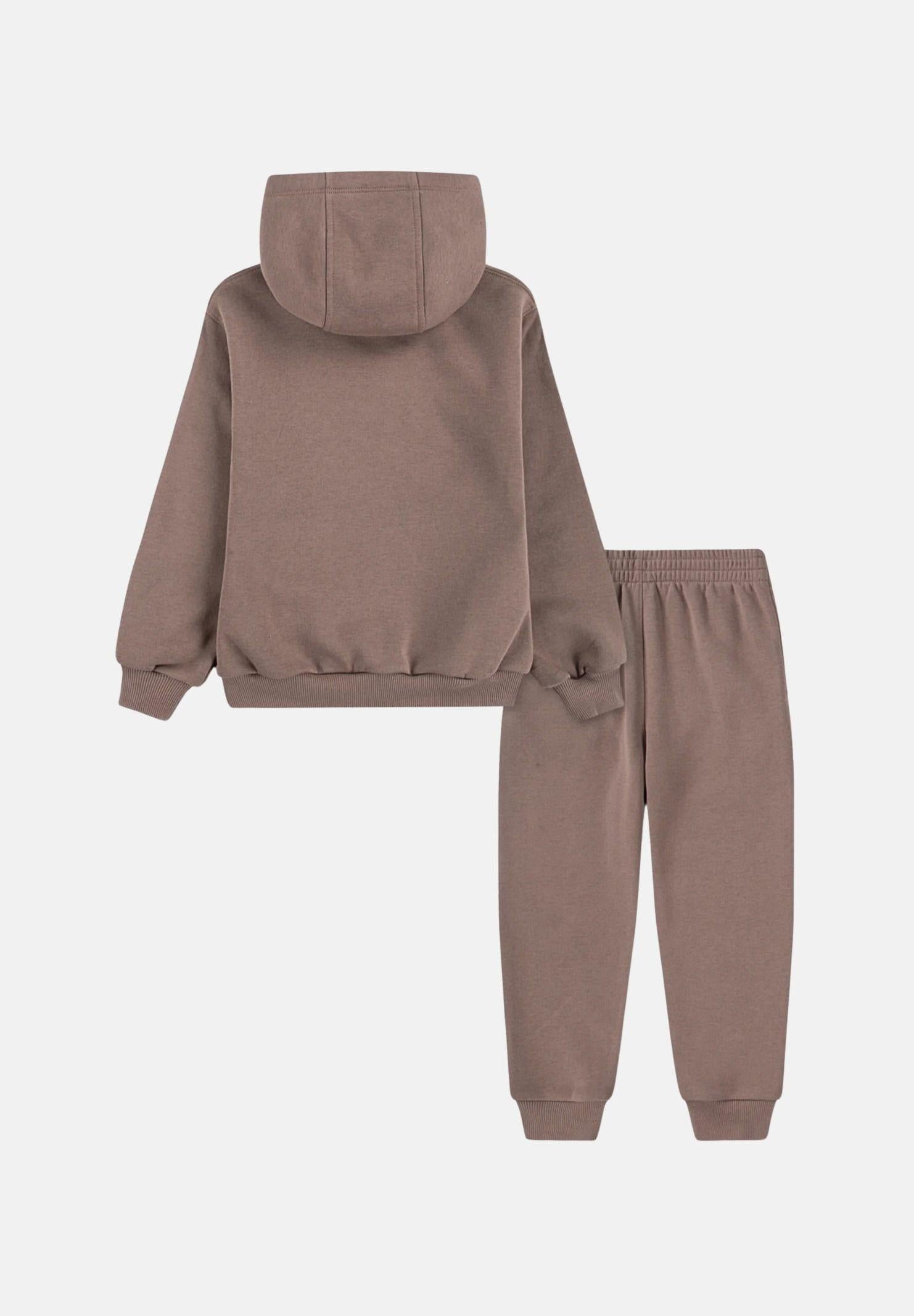 NIKE Tuta Club Chenille Fleece marrone da bambina 36N599 J1C NIKE 