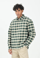 DICKIES Camicia a manica lunga JOHNSONVILLE verde da uomo DK0A87PWPIN1  DIckies 