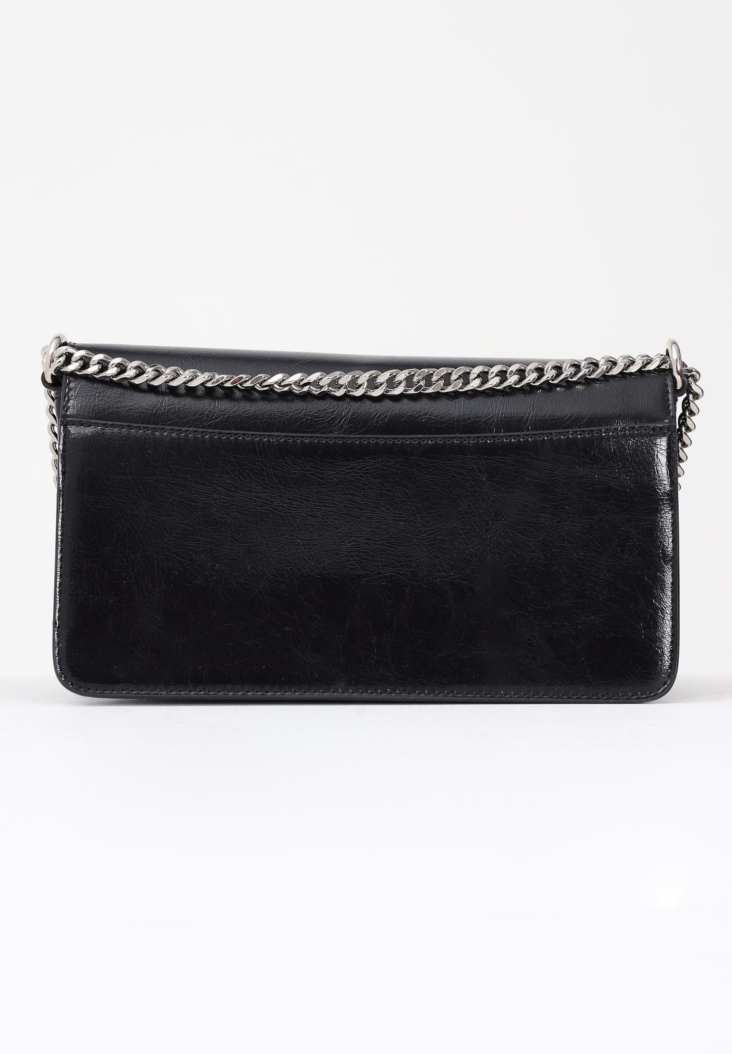 RICHMOND Borsa a tracolla nera da donna con logo JR RWA25226BO BL RICHMOND 