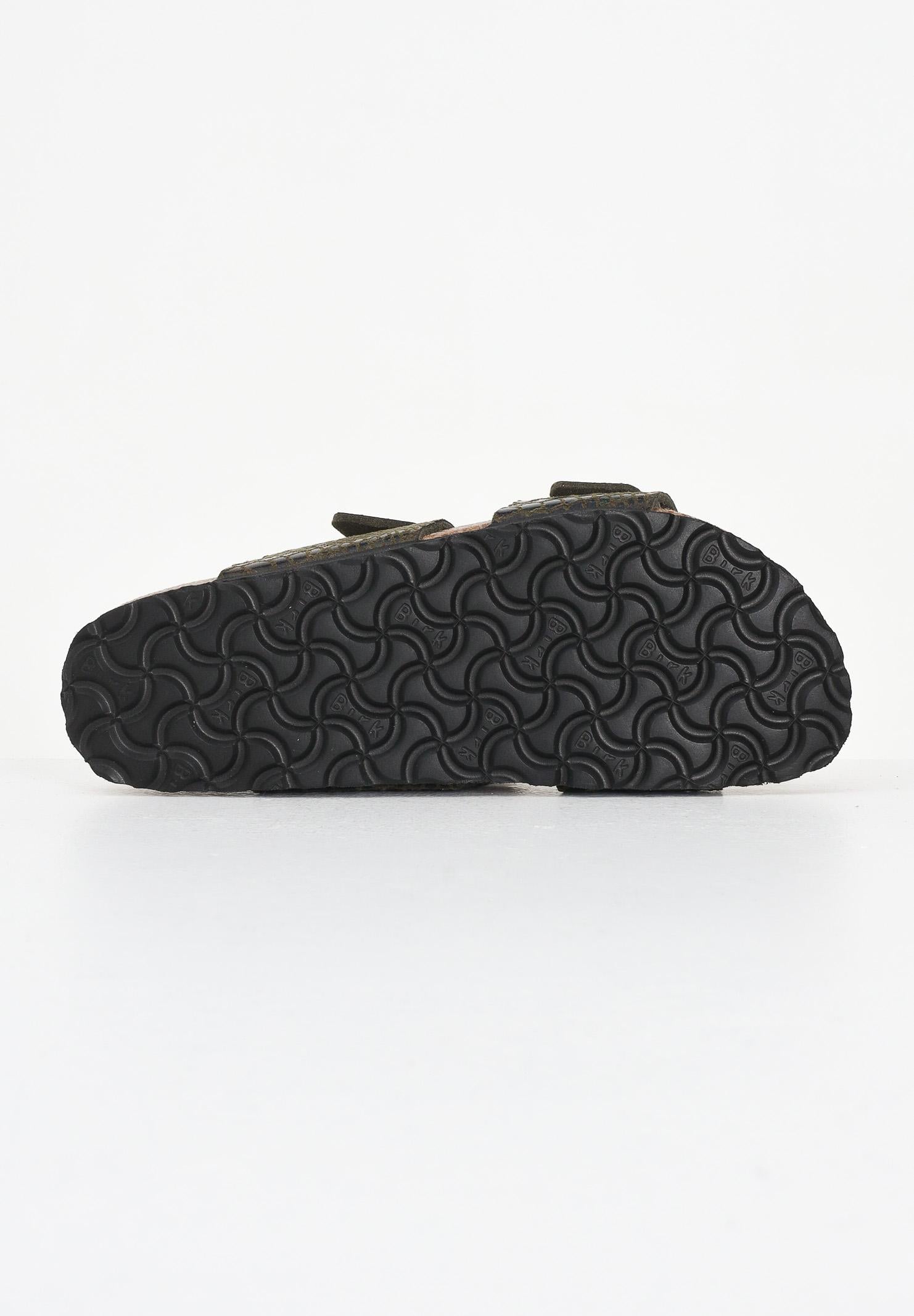 BIRKENSTOCK Ciabatte Sydney Cushion Buckle nere da donna 1030888 . BIRKENSTOCK 