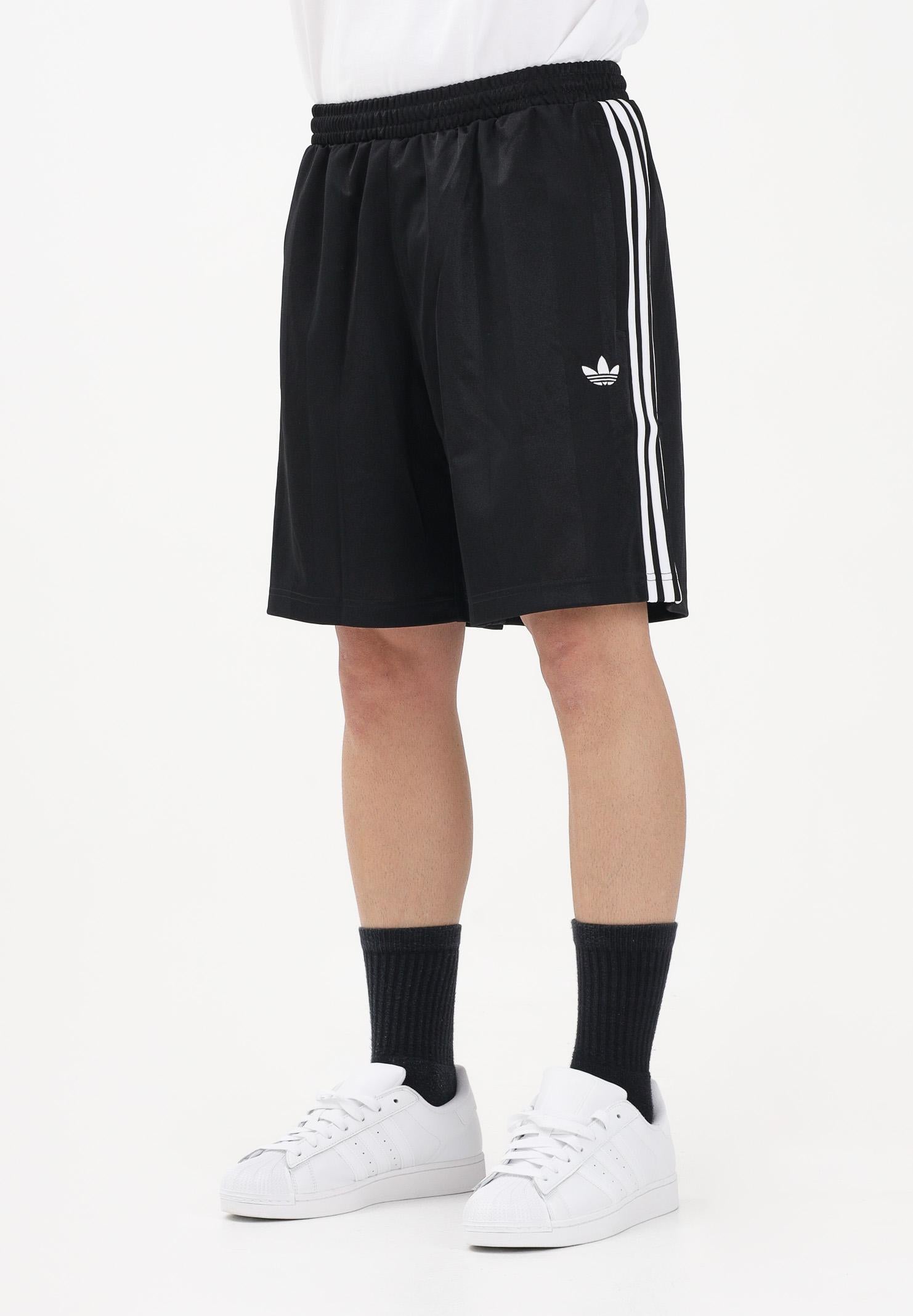 ADIDAS ORIGINALS Shorts sportivo 3 STRIPES LOOSE ENGINEERED nero da uomo KE3594 . ADIDAS ORIGINALS 