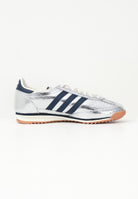 ADIDAS ORIGINALS Sneakers SL 72 OG argento e blu da donna JH8654 . ADIDAS ORIGINALS 