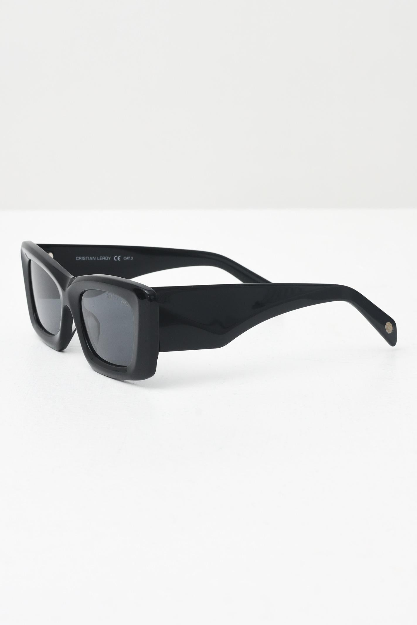 CRISTIAN LEROY Occhiali da sole neri da donna 25064 01 CRISTIAN LEROY 