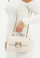 PINKO Borsa a mano Lady Love Bag Puff panna da donna 100044A0GK Z14Q PINKO 