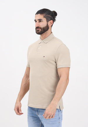 Polo manica corta regular fit primavera estate MW0MW17770 RBT TOMMY HILFIGER 