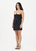 ELISABETTA FRANCHI Abito corto nero da donna con coppe gioiello AB94962E2 110 ELISABETTA FRANCHI 