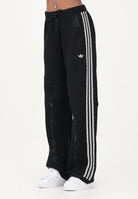 ADIDAS ORIGINALS Pantalone KNITTED CROCHET FIREBIRD nero da donna KC6494 . ADIDAS ORIGINALS 