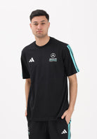 ADIDAS PERFORMANCE T-shirt a manica corta MERCEDES-AMG PETRONAS FORMULA 1 TEAM DNA nera da uomo KE8161 . ADIDAS PERFORMANCE 