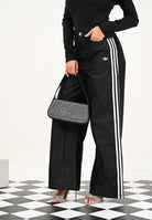 ADIDAS ORIGINALS Jeans Adilenium Season 4 Teamgeist Baggy Shine nero da donna KE9799 . ADIDAS ORIGINALS 