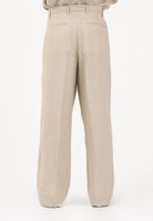 I'M BRIAN Pantalone in lino beige da uomo PA3704 0025 I'M BRIAN 