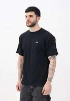 VANS T-shirt a manica corta Left Chest Logo nera da uomo VN000P1PBLK1  VANS 