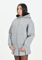 MARNI Felpa con zip in neoprene grigio per donna, ragazzi e bambini M01625M00VC 0M923 MARNI 