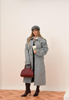 LACOSTE Trench a quadri bianco, nero e verde da uomo BH5521 6PK LACOSTE 