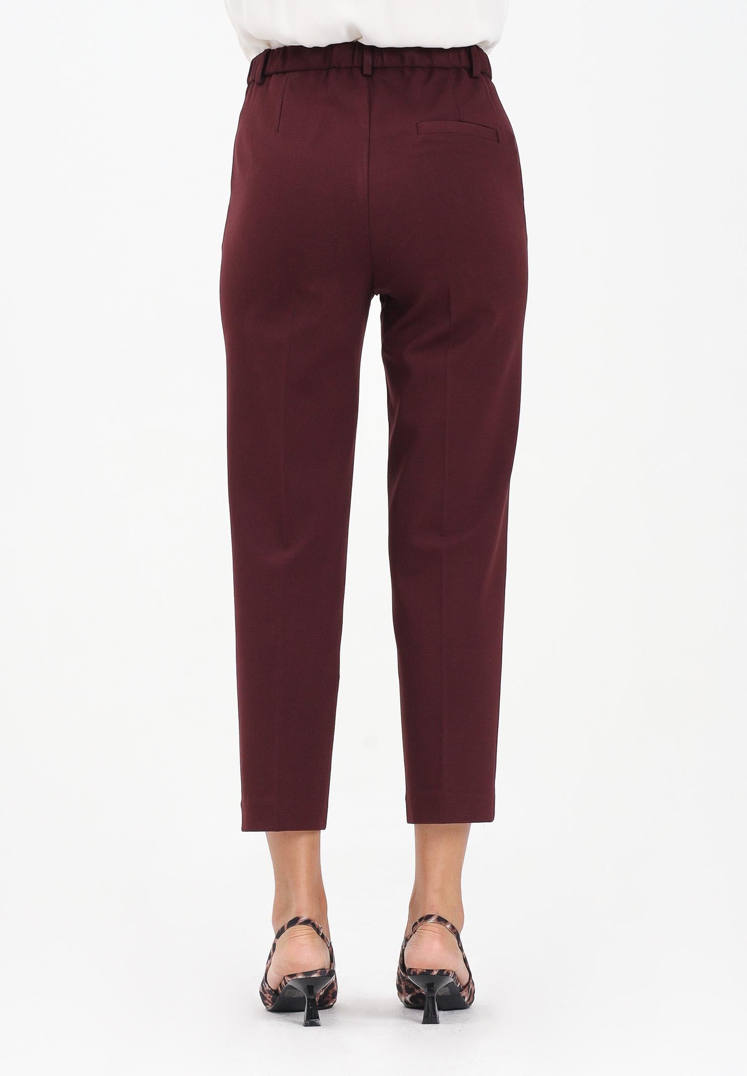 VICOLO Pantalone elegante bordeaux da donna TF0229 FU38 VICOLO 