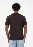 LACOSTE T-shirt a manica corta Made in France marrone da uomo TH8174 3LA LACOSTE 